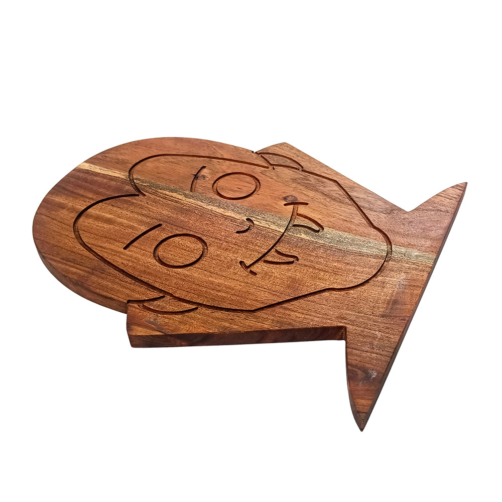 Halloween Vampire Mask Shaped Wood Cutting Board for kitchen Decoration, Gothic Cutting Boards, Charcuterie Wooden Boards, Serving Platter