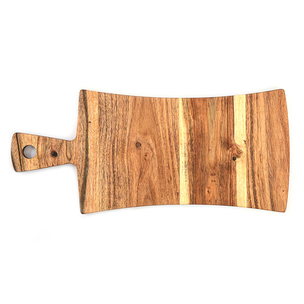 Cutting Board Series, Acacia Wood Cutting Boards for Kitchen, Wooden Serving Charcuterie Board, Organic Wood Board, Ideal for Chopping Meat, Fruits, Cheese 15 x 6.7