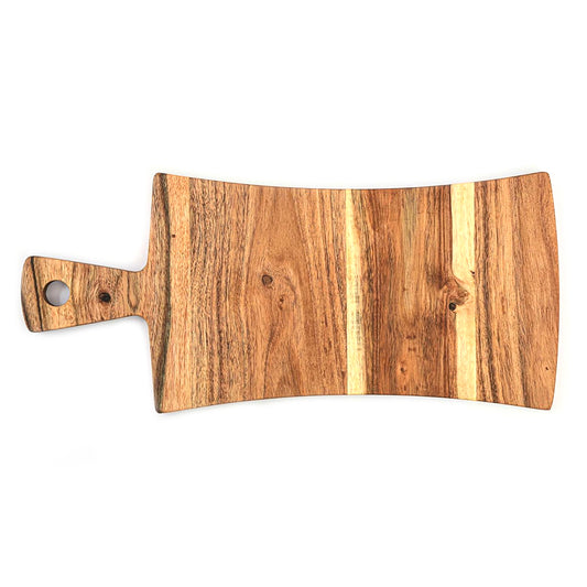 Cutting Board Series, Acacia Wood Cutting Boards for Kitchen, Wooden Serving Charcuterie Board, Organic Wood Board, Ideal for Chopping Meat, Fruits, Cheese 15 x 6.7