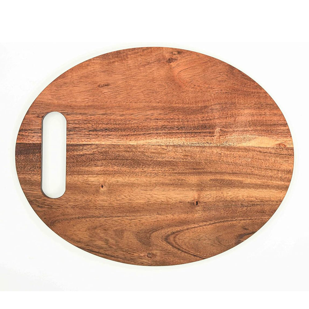 Cutting Board Series, Acacia Wood Cutting Boards for Kitchen, Wooden Serving Charcuterie Board, Organic Wood Board, Ideal for Chopping Meat, Fruits, Cheese 13 x 10.25