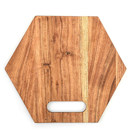 Cutting Board Series, Acacia Wood Cutting Boards for Kitchen, Wooden Serving Charcuterie Board, Organic Wood Board, Ideal for Chopping Meat, Fruits, Cheese 11 x 11