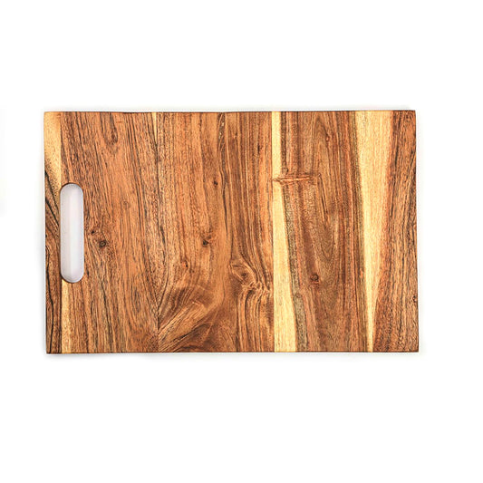 Cutting Board Series, Acacia Wood Cutting Boards for Kitchen, Wooden Serving Charcuterie Board, Organic Wood Board, Ideal for Chopping Meat, Fruits, Cheese 13.75 x 9