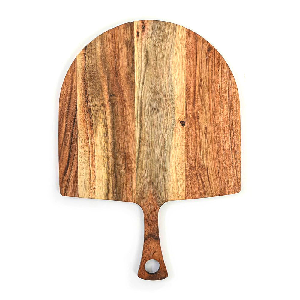 Cutting Board Series, Acacia Wood Cutting Boards for Kitchen, Wooden Serving Charcuterie Board, Organic Wood Board, Ideal for Chopping Meat, Fruits, Cheese 13.8 x 9.65