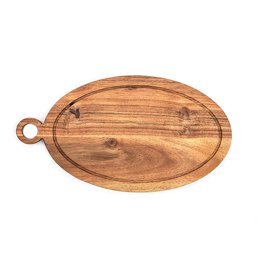 Cutting Board Series, Acacia Wood Cutting Boards for Kitchen, Wooden Serving Charcuterie Board, Organic Wood Board, Ideal for Chopping Meat, Fruits, Cheese 13 x 7.1