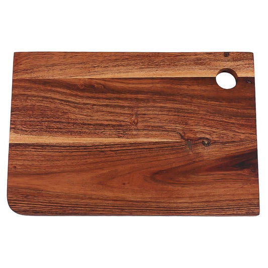 Cutting Board Series, Acacia Wood Cutting Boards for Kitchen, Wooden Serving Charcuterie Board, Organic Wood Board, Ideal for Chopping Meat, Fruits, Cheese 11"x7.5"