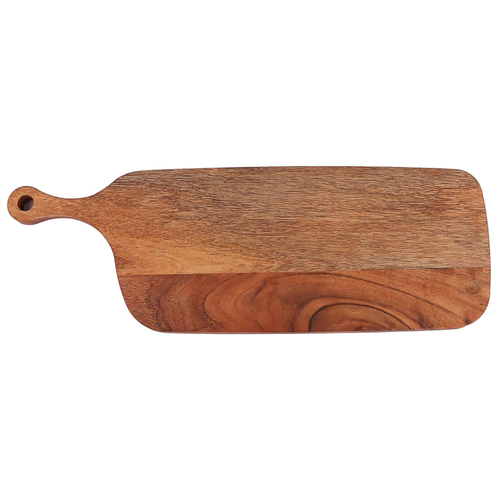 Cutting Board Series, Acacia Wood Cutting Boards for Kitchen, Wooden Serving Charcuterie Board, Organic Wood Board, Ideal for Chopping Meat, Fruits, Cheese 16.2"x5.6"