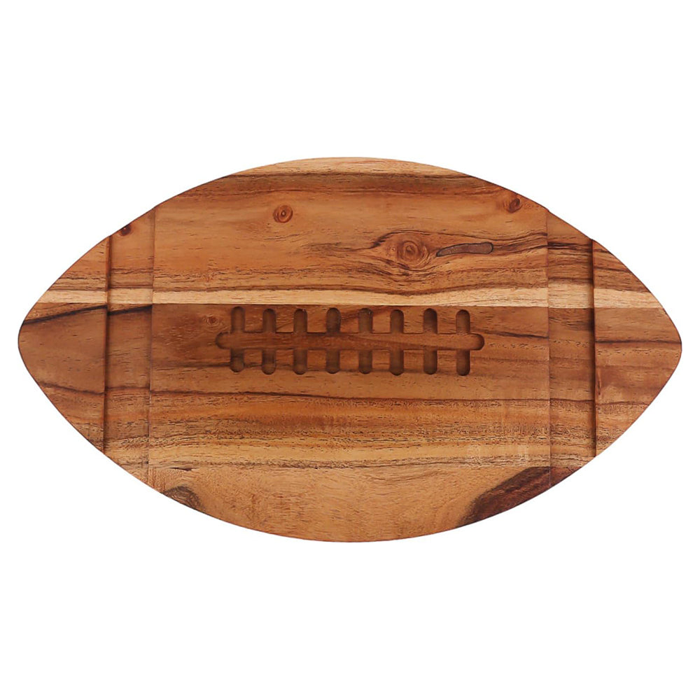 Cutting Board Series, Acacia Wood Baseball Cutting Boards for Kitchen, Wooden Serving Charcuterie Board, Organic Wood Board, Ideal for Chopping Meat, Fruits, Cheese 14.6"x8.5"