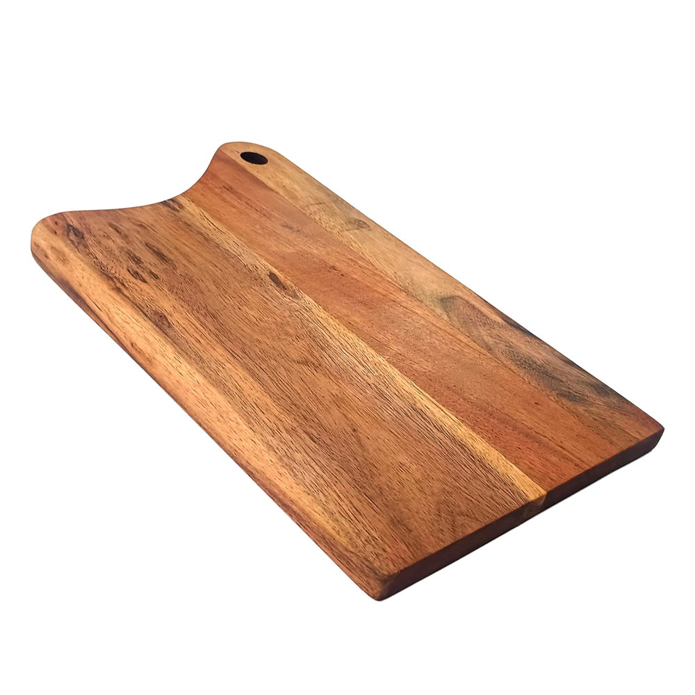 Affinity Décor Print Wooden Cutting Boards for Kitchen Deco with Grooves Festive Décor Wood Cutting Board Handmade Large Charcuterie Board Handcrafted Acacia Wood Cutting Board (WL-CB-342)