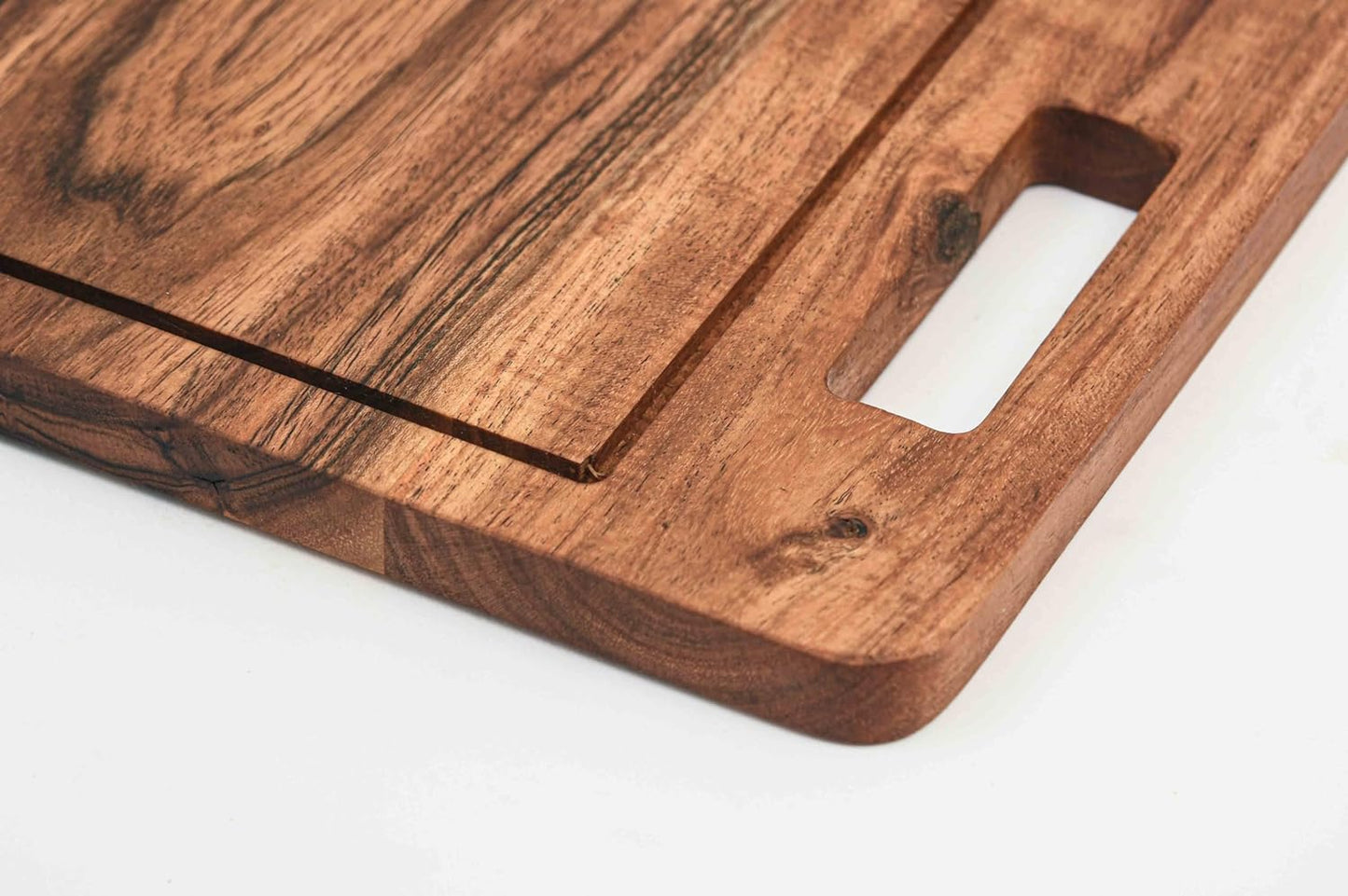 Cutting Board Series, Acacia Wood Cutting Boards for Kitchen, Wooden Serving Charcuterie Board, Organic Wood Board, Ideal for Chopping Meat, Fruits, Cheese 12.25 x 7.5