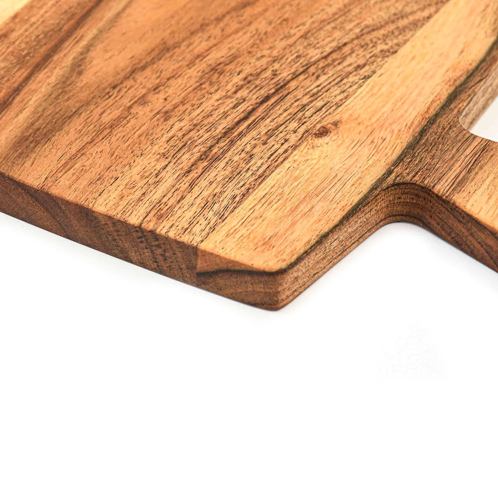 Cutting Board Series, Acacia Wood Cutting Boards for Kitchen, Wooden Serving Charcuterie Board, Organic Wood Board, Ideal for Chopping Meat, Fruits, Cheese 15 x 6.8