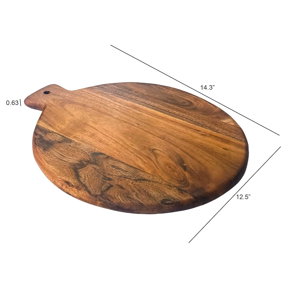 Affinity Décor Resin Print Wooden Cutting Boards for Kitchen Deco with Grooves Festive Décor Epoxy Wood Cutting Board Handmade Large Charcuterie Board Handcrafted Acacia Wood Cutting Board (WL-CB-343)