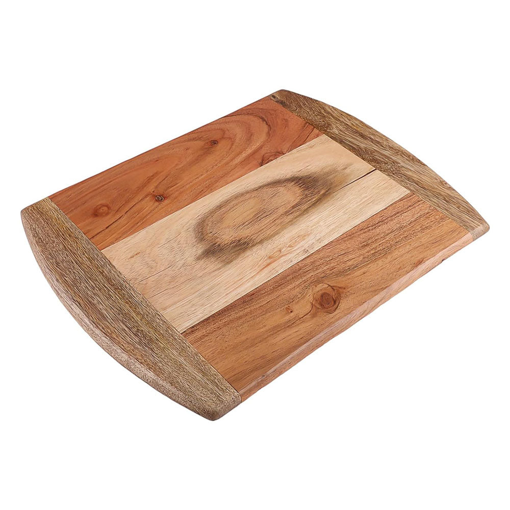 Cutting Board Series, Acacia & Mango Wood Cutting Boards for Kitchen, Big Wooden Serving Charcuterie Board, Organic Wood Board, Ideal for Fruits, Cheese 16"x12"