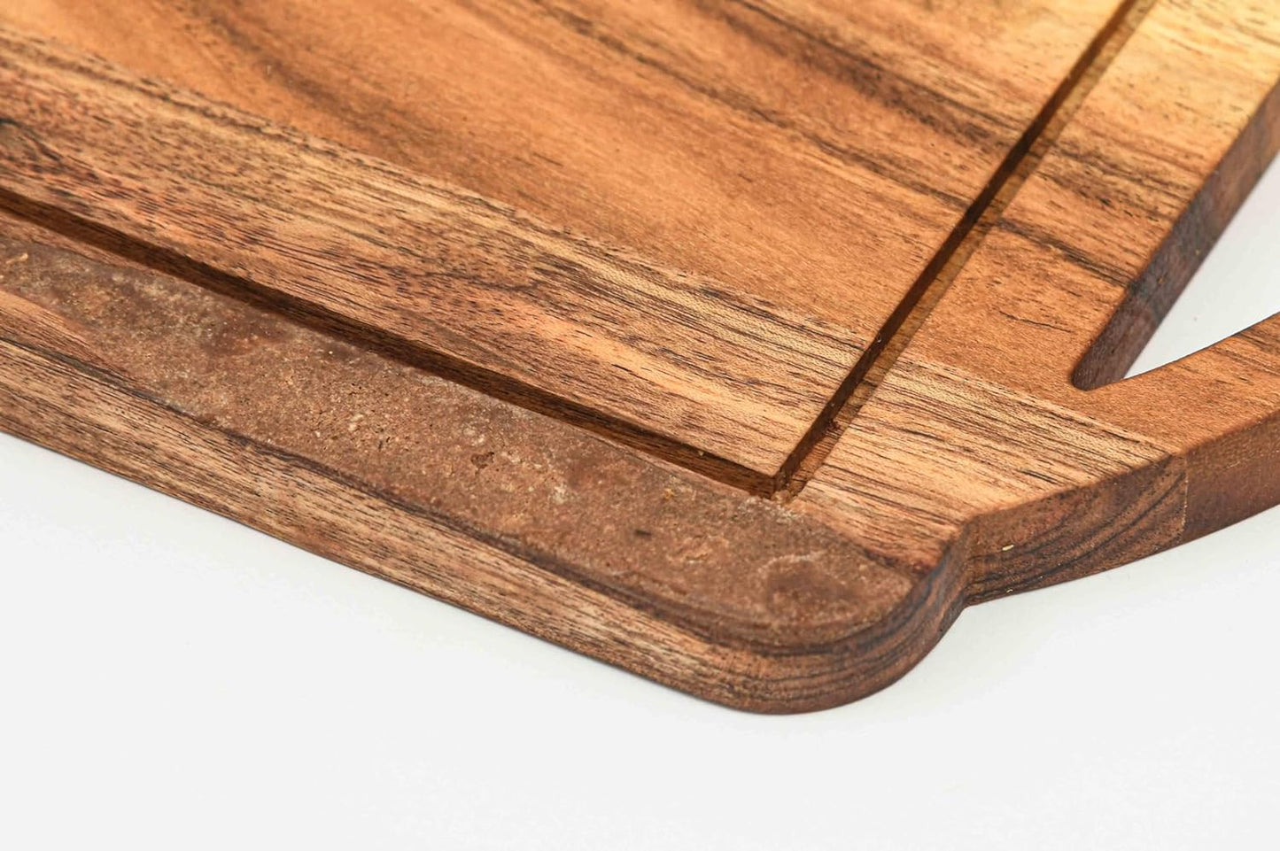 Affinity Decor Cutting Board Series, Acacia Wood Cutting Boards for Kitchen, Wooden Serving Charcuterie Board, Organic Wood Board, Ideal for Chopping Meat, Fruits, Cheese 13 x 11.25