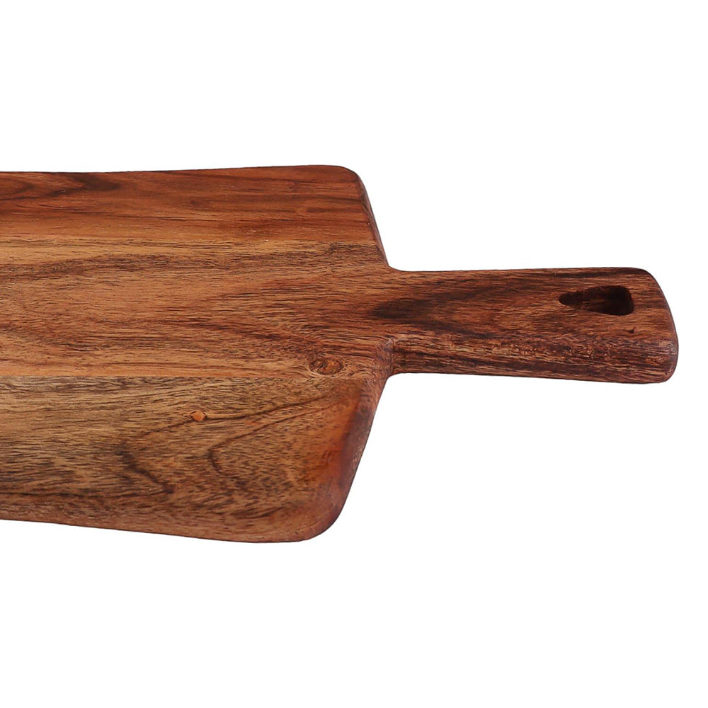 Cutting Board Series, Acacia Wood Cutting Boards for Kitchen, Wooden Serving Charcuterie Board, Organic Wood Board, Ideal for Chopping Meat, Fruits, Cheese 14"x7.8"