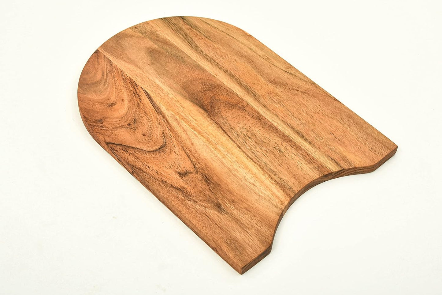 Affinity Decor Wood Cutting Board for Kitchen, U Shaped Wooden Cutting Boards, Wooden Serving Board, Charcuterie Platter for Food, Cheese and fruits Serving Tray