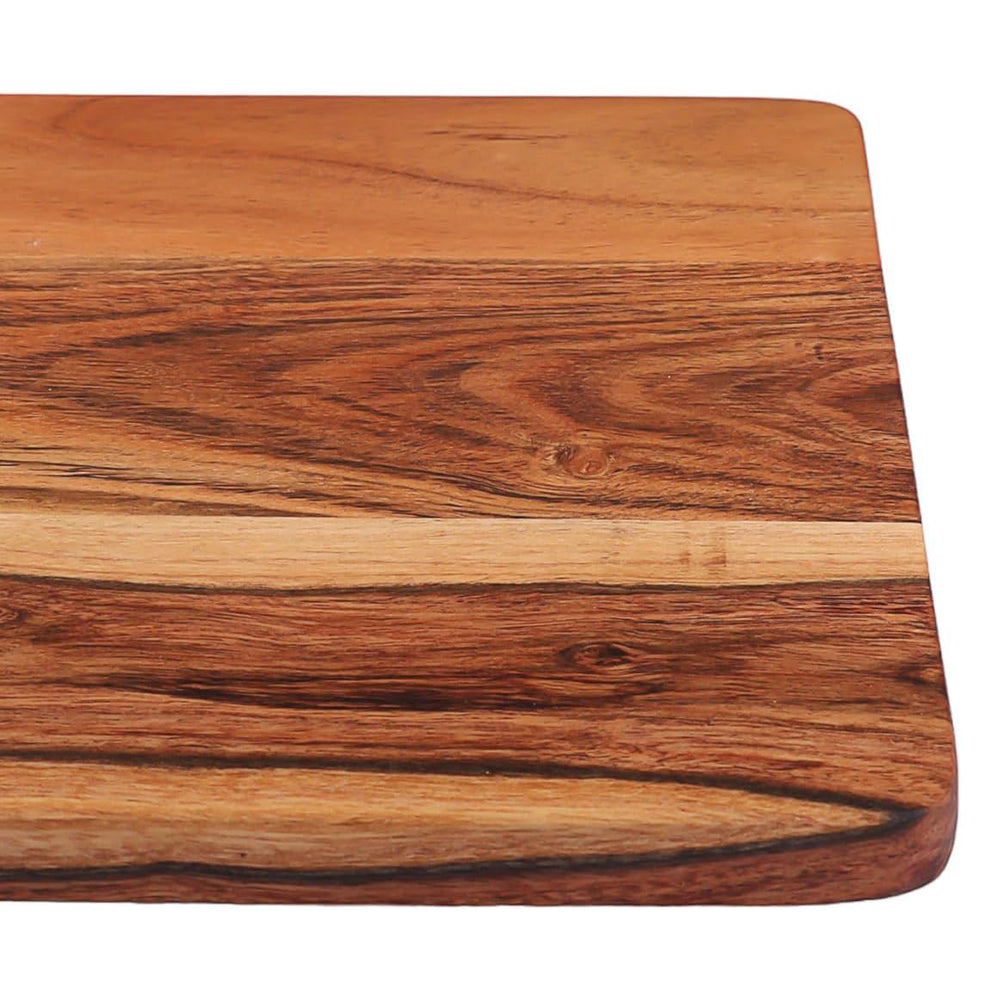 Cutting Board Series, Acacia Wood Cutting Boards for Kitchen, Wooden Serving Charcuterie Board, Organic Wood Board, Ideal for Chopping Meat, Fruits, Cheese 15"x10"