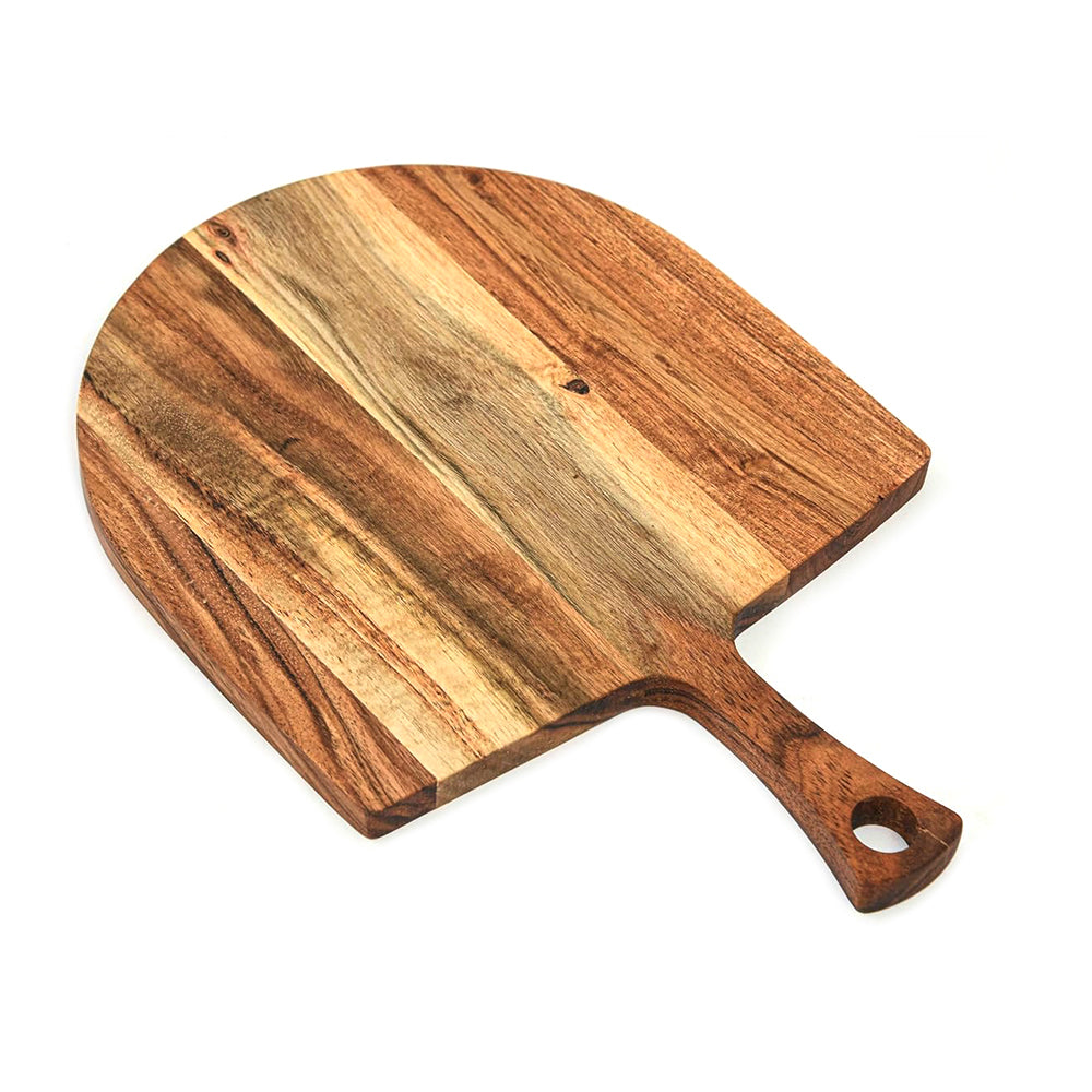 Cutting Board Series, Acacia Wood Cutting Boards for Kitchen, Wooden Serving Charcuterie Board, Organic Wood Board, Ideal for Chopping Meat, Fruits, Cheese 13.8 x 9.65