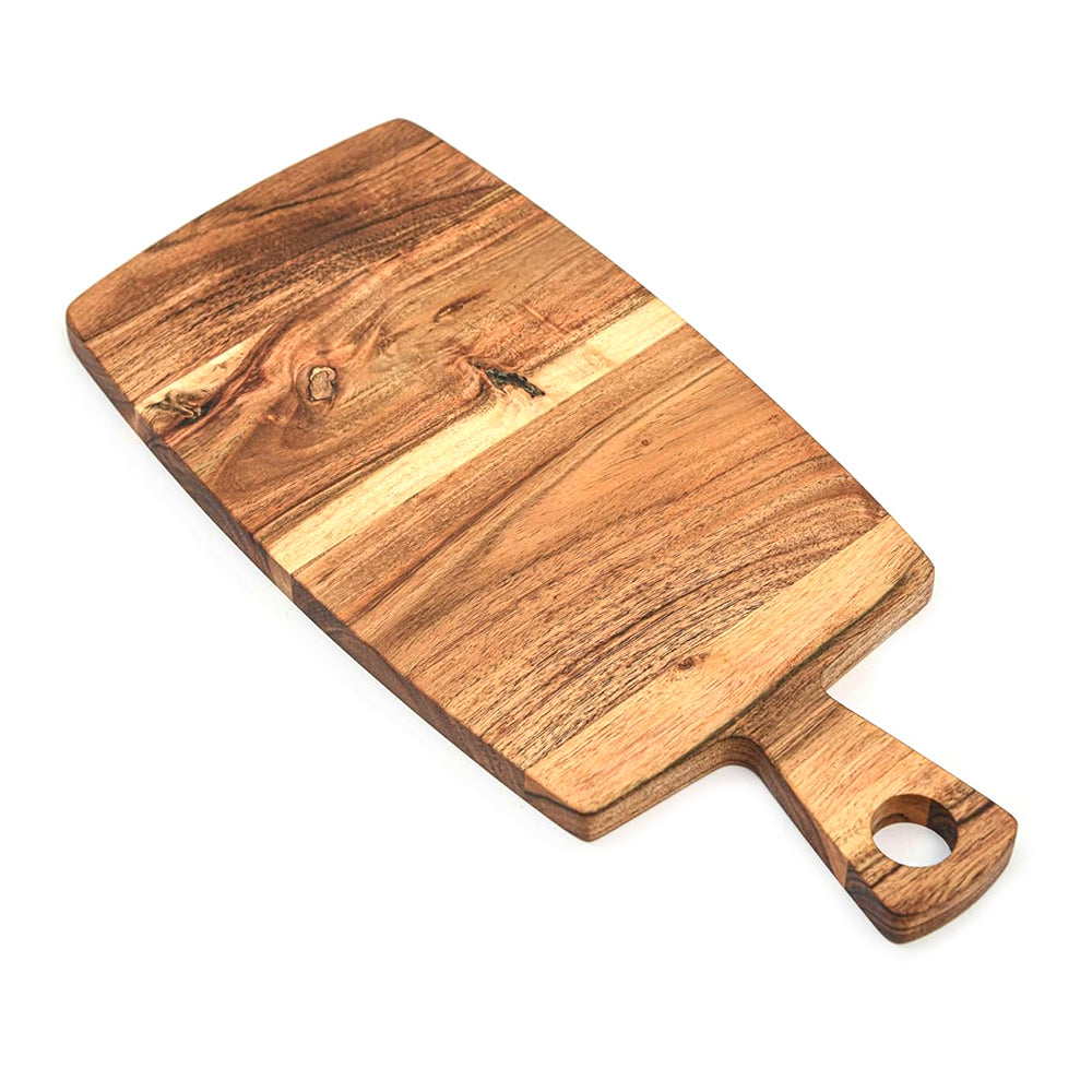 Cutting Board Series, Acacia Wood Cutting Boards for Kitchen, Wooden Serving Charcuterie Board, Organic Wood Board, Ideal for Chopping Meat, Fruits, Cheese 15 x 6.8