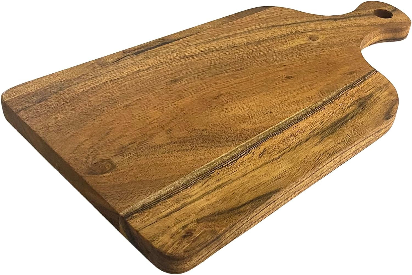 Affinity Decor Cutting Board Series, Acacia Wood Cutting Boards for Kitchen, Wooden Serving Charcuterie Board, Chess Print Wood Board, Ideal for Chopping Meat, Fruits, Cheese 14.8"x7.7"