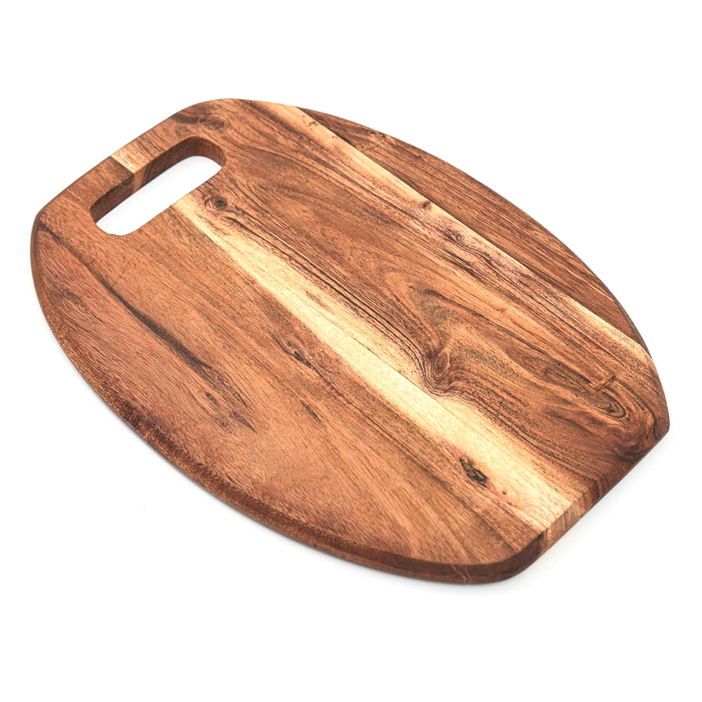 Cutting Board Series, Acacia Wood Cutting Boards for Kitchen, Wooden Serving Charcuterie Board, Organic Wood Board, Ideal for Chopping Meat, Fruits, Cheese 14.5"x10.5"