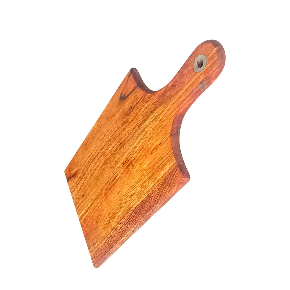 Wood Cutting Boards Kitchen, Thick Chopping Board, Serving Trays Large Wooden Cutting Board with Deep Juice Groove and Handles, Wooden trays for meat, fruit and cheese (14 X 8 X 0.63 Inch)