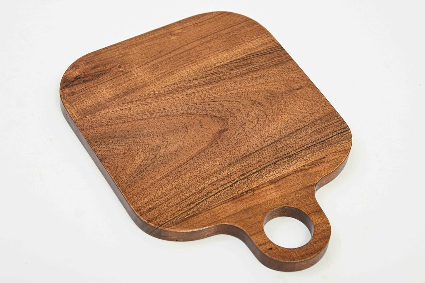 Cutting Board Series, Acacia Wood Cutting Boards for Kitchen, Colored Wooden Serving Charcuterie Board, Organic Wood Board, Ideal for Chopping Meat, Fruits, Cheese 12.5 x 9.35