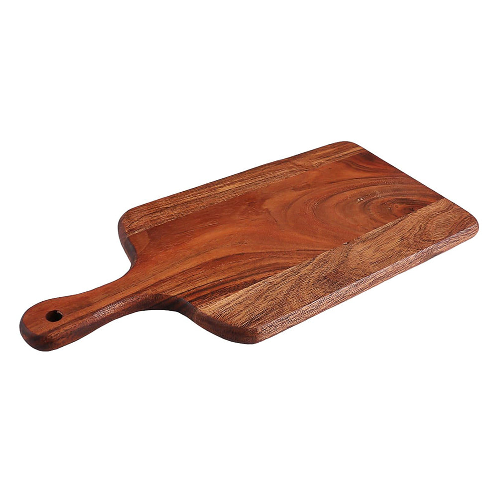 Cutting Board Series, Acacia Wood Cutting Boards for Kitchen, Wooden Serving Charcuterie Board, Organic Wood Board, Ideal for Chopping Meat, Fruits, Cheese 15"x7"