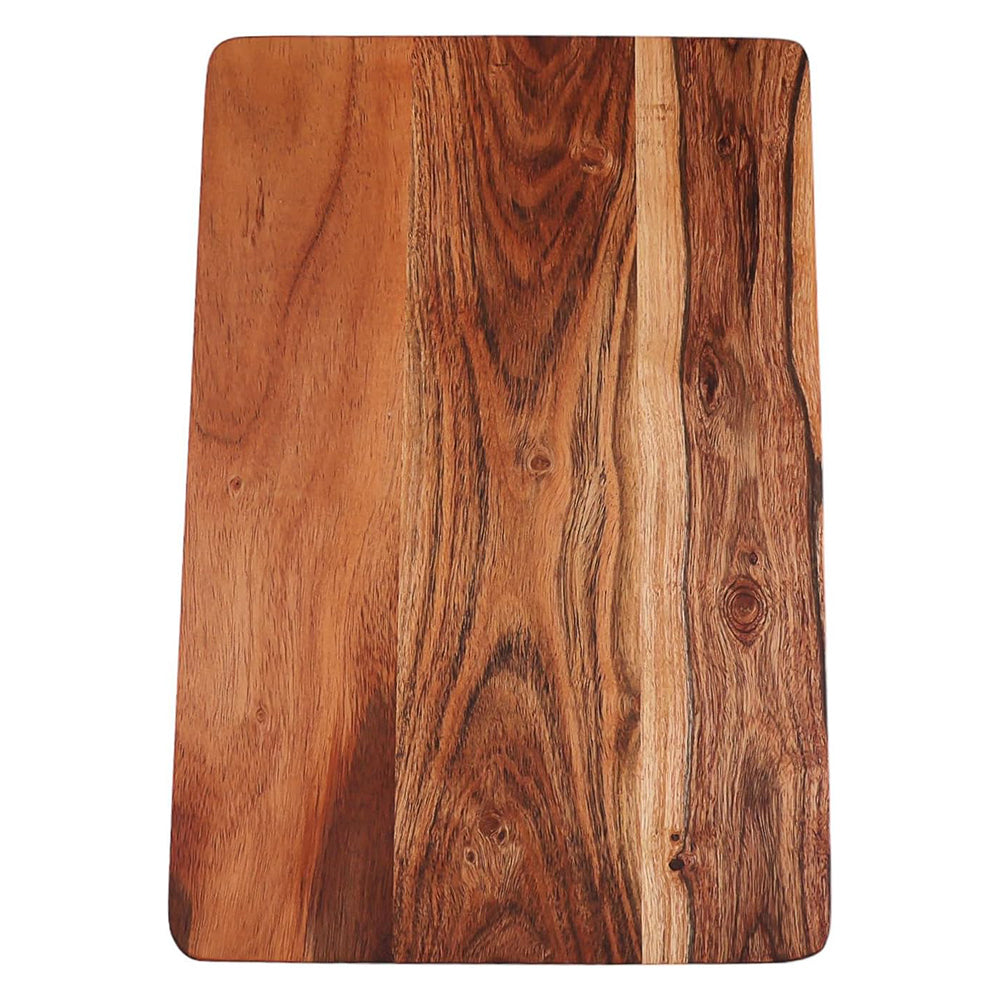 Cutting Board Series, Acacia Wood Cutting Boards for Kitchen, Wooden Serving Charcuterie Board, Organic Wood Board, Ideal for Chopping Meat, Fruits, Cheese 15"x10"