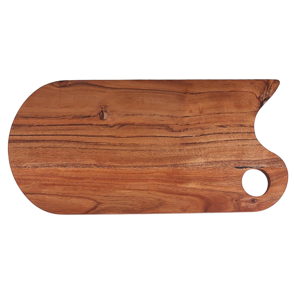 Affinity Decor Cutting Board Series, Acacia Wood Cutting Boards for Kitchen, Wooden Serving Charcuterie Board, Organic Wood Board, Ideal for Chopping Meat, Fruits, Cheese 16.4"x8.1"