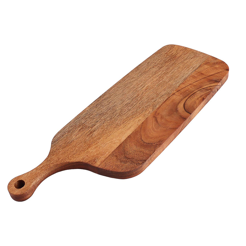 Cutting Board Series, Acacia Wood Cutting Boards for Kitchen, Wooden Serving Charcuterie Board, Organic Wood Board, Ideal for Chopping Meat, Fruits, Cheese 16.2"x5.6"