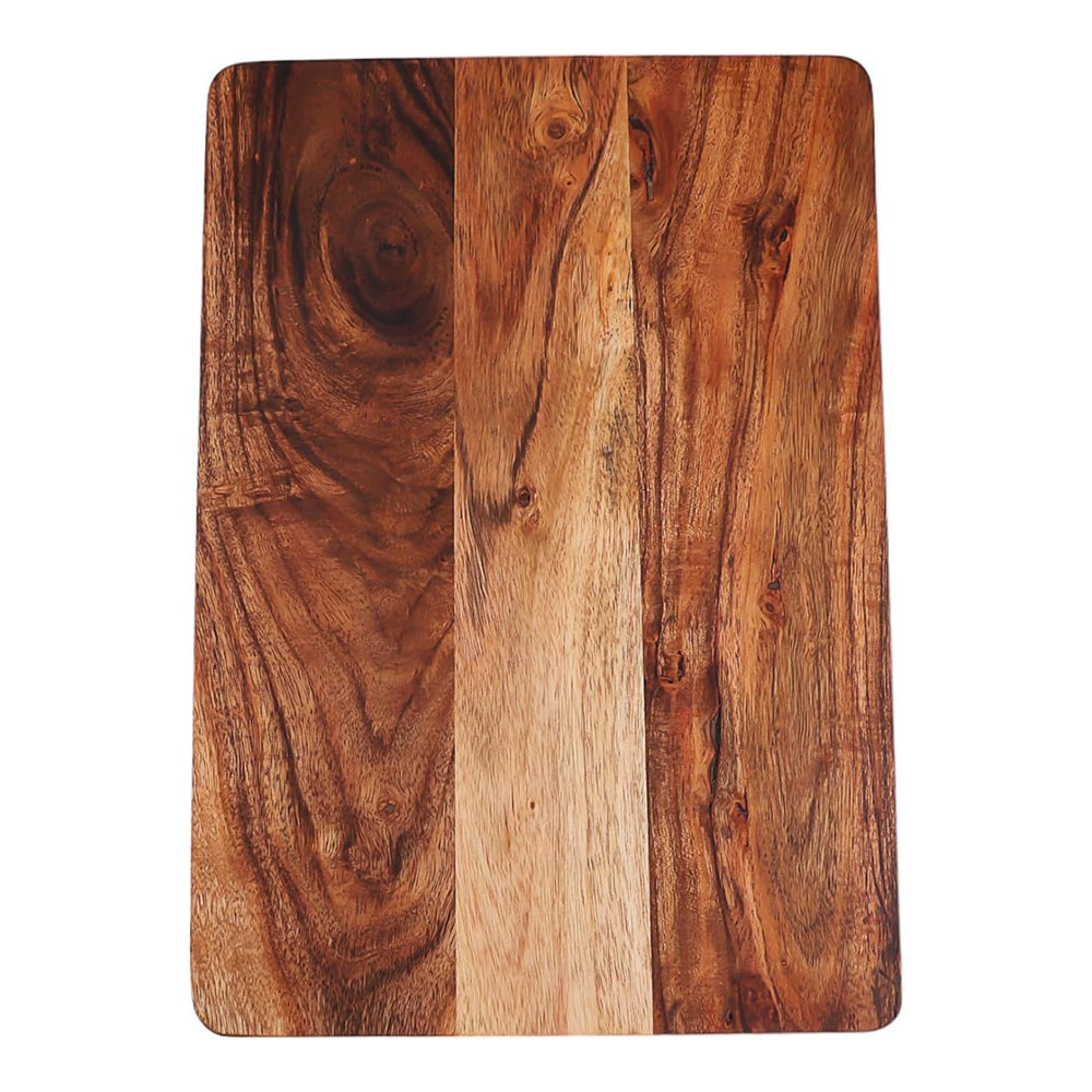 Cutting Board Series, Acacia Wood Cutting Boards for Kitchen, Wooden Serving Charcuterie Board, Organic Wood Board, Ideal for Chopping Meat, Fruits, Cheese 13"x9"