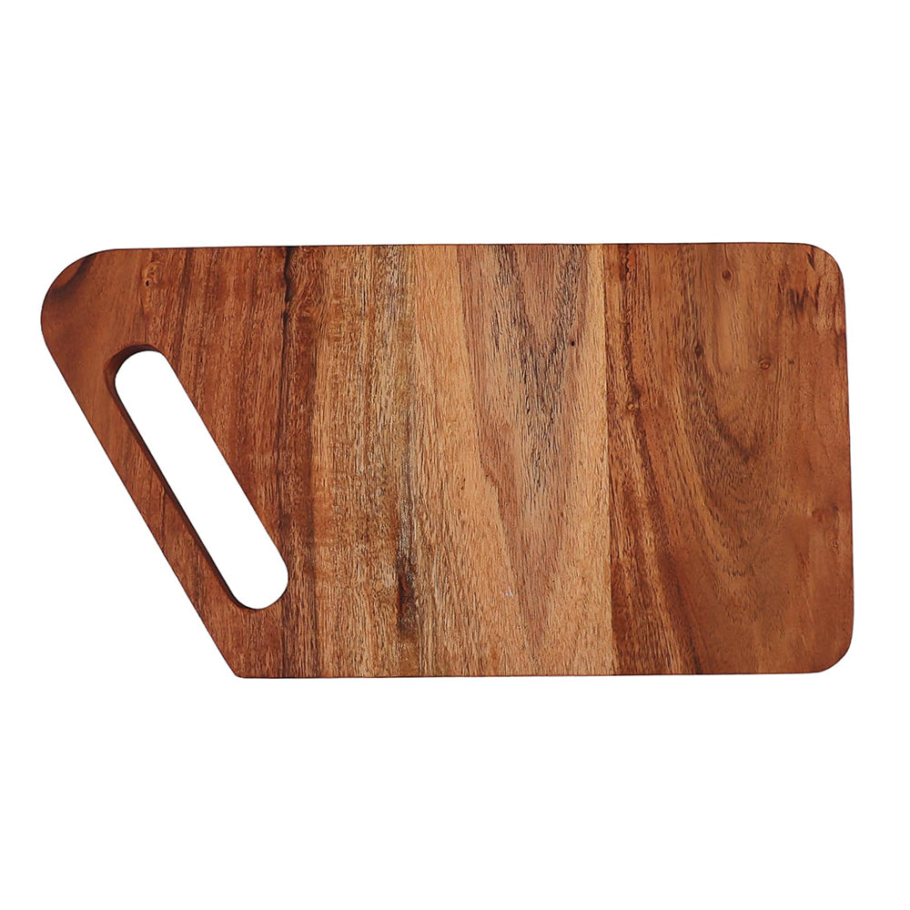 Wooden Cutting Board Series, Acacia Wood Cutting Boards for Kitchen, Wooden Serving Boards, Charcuterie Platter, Organic Wood Board for Meat, Fruits, Cheese 12.68" x 6.78"