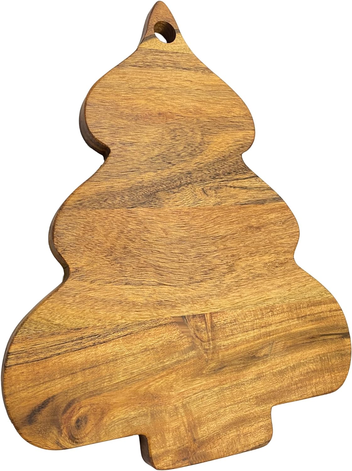 Christmas Tree Cutting Board Gifts Decor Acacia Wood Cutting Boards Fluffy Christmas Tree shaped Platters Wooden Charcuterie Cheese Board Presents Trays Festive Fruit Appetizer Platter