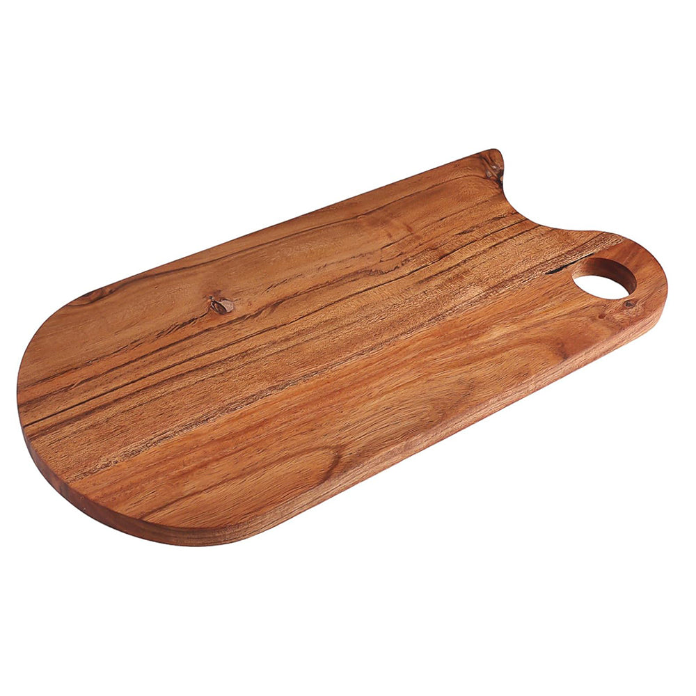 Affinity Decor Cutting Board Series, Acacia Wood Cutting Boards for Kitchen, Wooden Serving Charcuterie Board, Organic Wood Board, Ideal for Chopping Meat, Fruits, Cheese 16.4"x8.1"