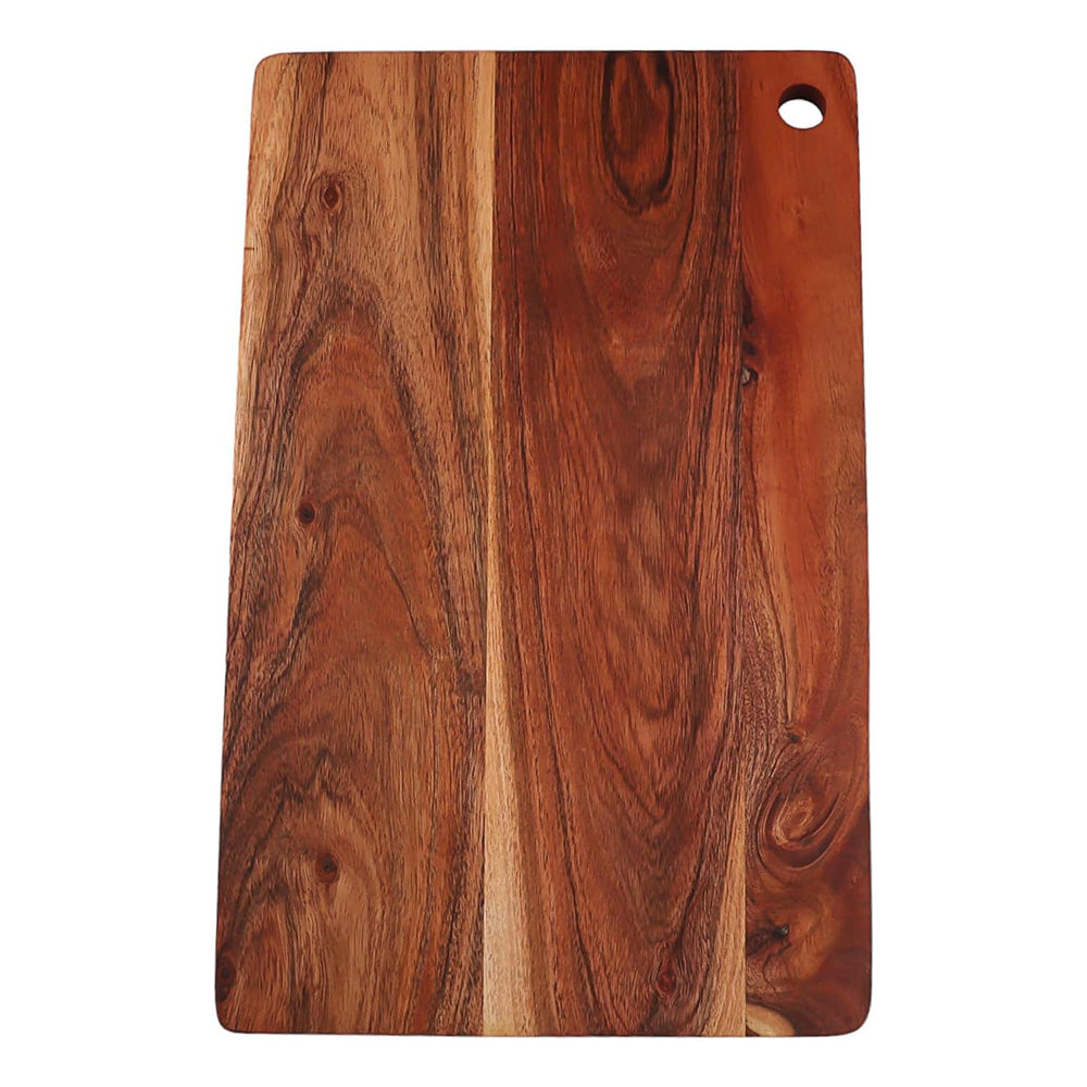 Cutting Board Series, Acacia Wood Cutting Boards for Kitchen, Wooden Serving Charcuterie Board, Organic Wood Board, Ideal for Chopping Meat, Fruits, Cheese 16"x10"