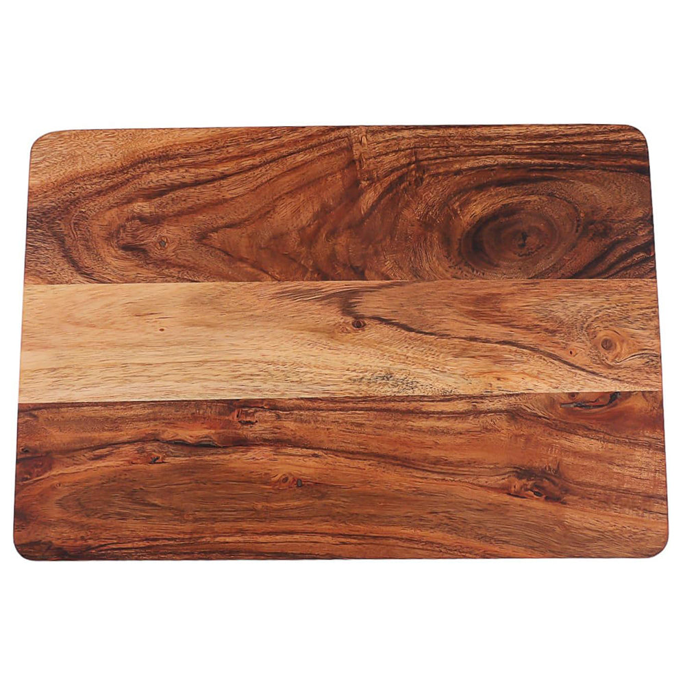 Cutting Board Series, Acacia Wood Cutting Boards for Kitchen, Wooden Serving Charcuterie Board, Organic Wood Board, Ideal for Chopping Meat, Fruits, Cheese 13"x9"