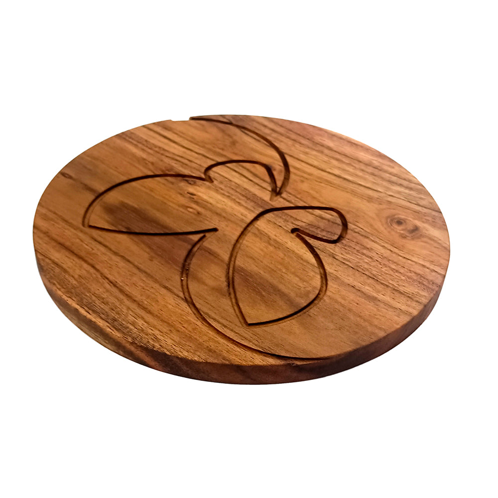 Round Butterfly Shape Acacia Wood Cutting Board Gift For Her Charcuterie Wooden Boards Serving Tray Kitchen Décor (11X11Inch)