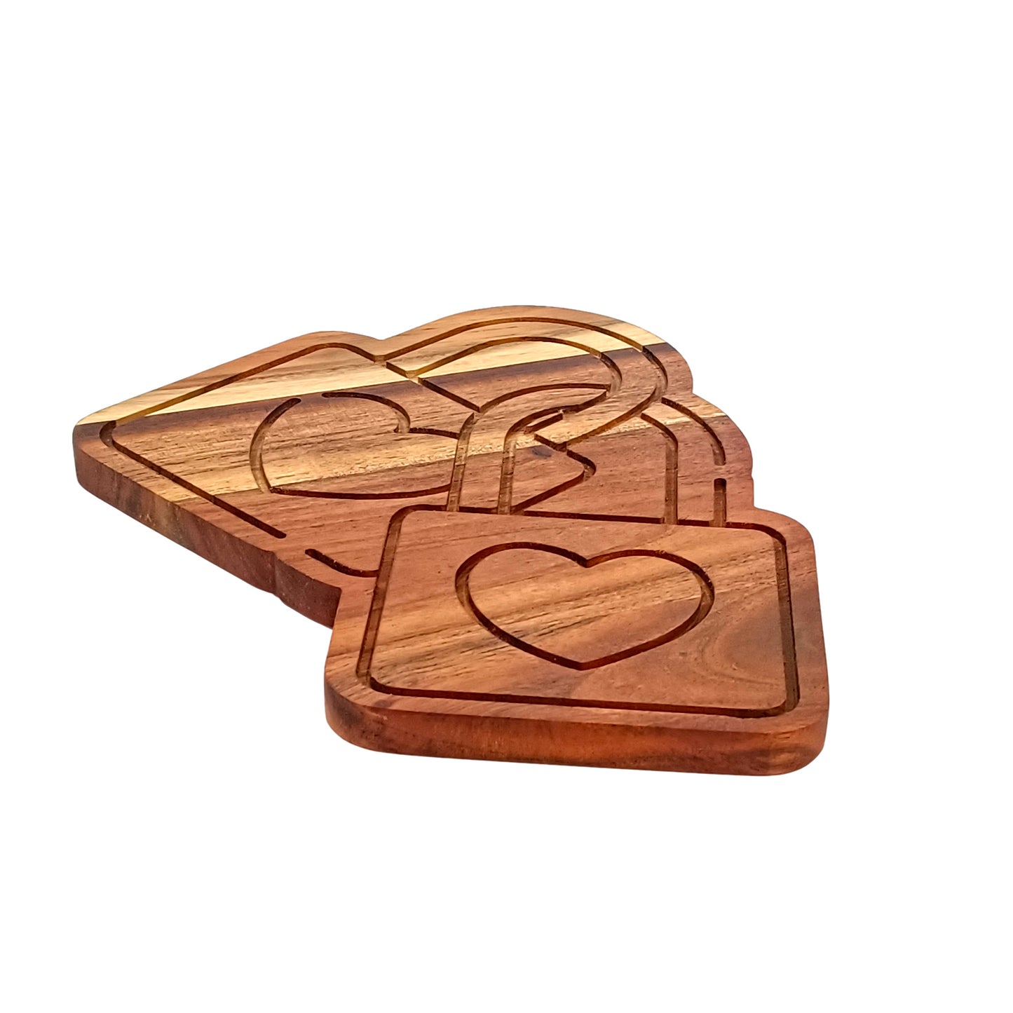 Lock Shape Wooden Cutting Board Gift For Her Vallentine Gift Board Gift For Couple Serving Tray