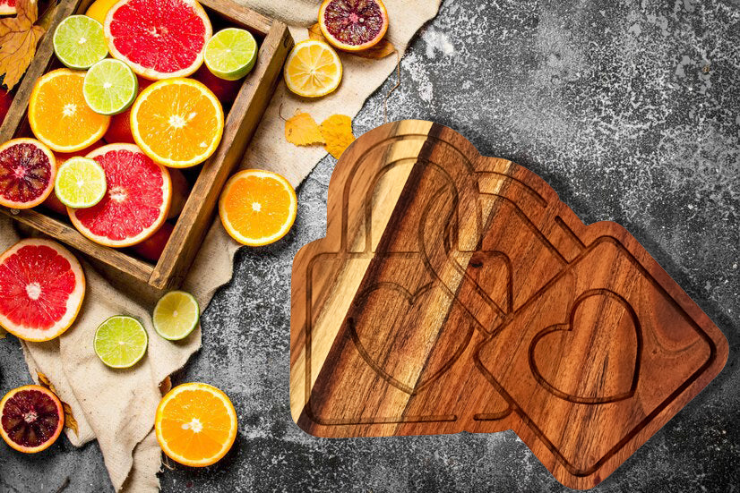 Lock Shape Wooden Cutting Board Gift For Her Vallentine Gift Board Gift For Couple Serving Tray