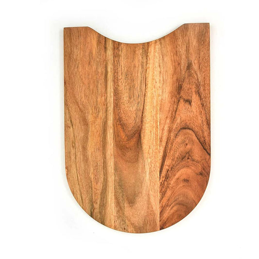 Affinity Decor Wood Cutting Board for Kitchen, U Shaped Wooden Cutting Boards, Wooden Serving Board, Charcuterie Platter for Food, Cheese and fruits Serving Tray