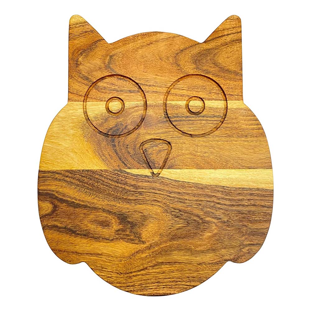 Affinity Decor Halloween Wood Cutting Board for Kitchen, 13.5"L x 11.25"W Nightmare Bird Shaped Wooden Cutting Boards with Handle, Charcuterie Boards, Serving Platter for Cheese & Kitchen Decoration