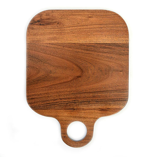 Cutting Board Series, Acacia Wood Cutting Boards for Kitchen, Colored Wooden Serving Charcuterie Board, Organic Wood Board, Ideal for Chopping Meat, Fruits, Cheese 12.5 x 9.35