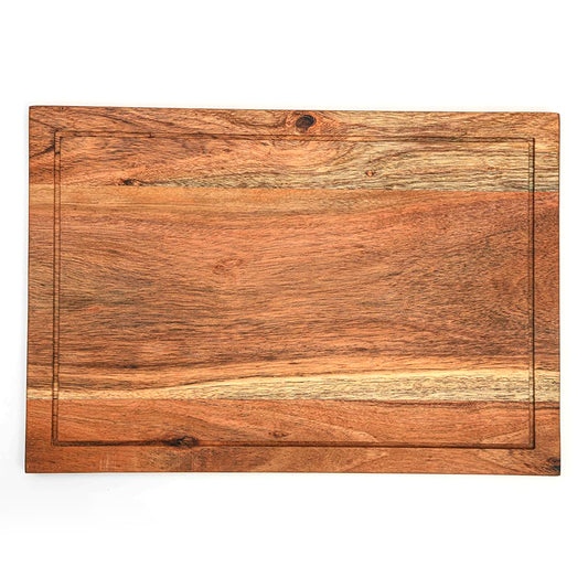 Affinity Decor Cutting Board Series, Acacia Wood Cutting Boards for Kitchen, Wooden Serving Charcuterie Board, Organic Wood Board, Ideal for Chopping Meat, Fruits, Cheese 16 x 11