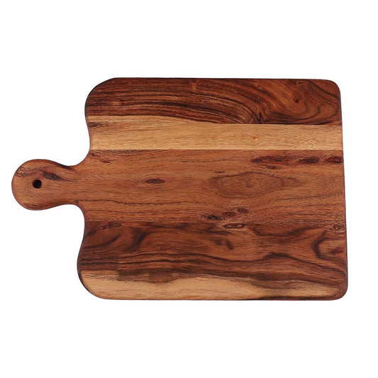 Affinity Decor Cutting Board Series, Acacia Wood Cutting Boards for Kitchen, Wooden Serving Charcuterie Board, Organic Wood Board, Ideal for Chopping Meat, Fruits, Cheese 14"x9.5"